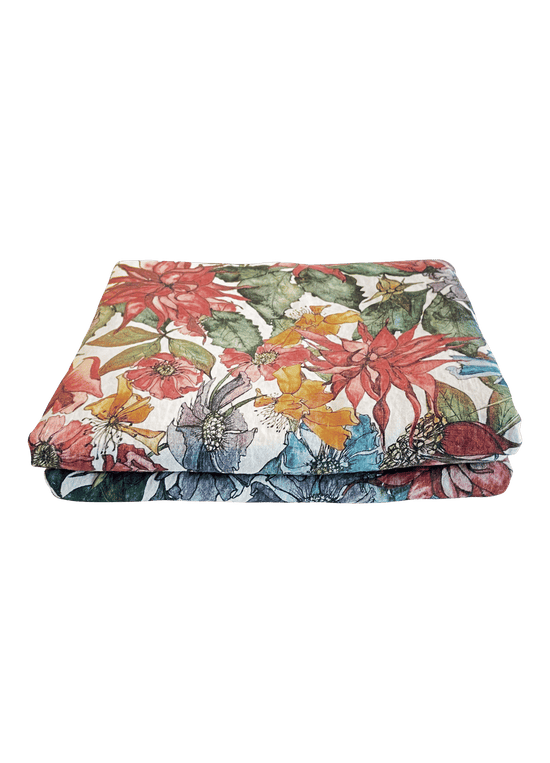 Dahlia Linen Table Cloth