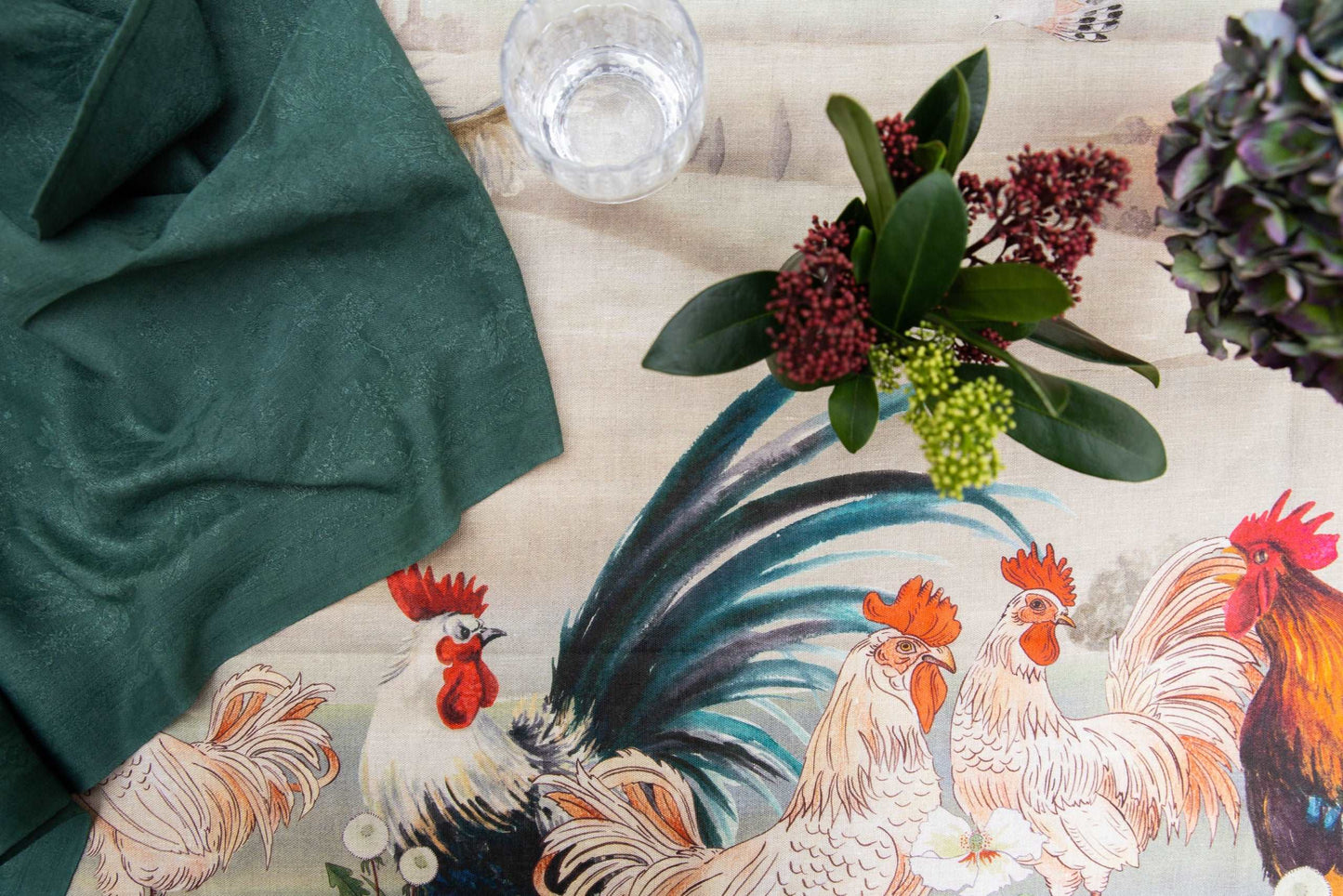 Rooster Tablecloth
