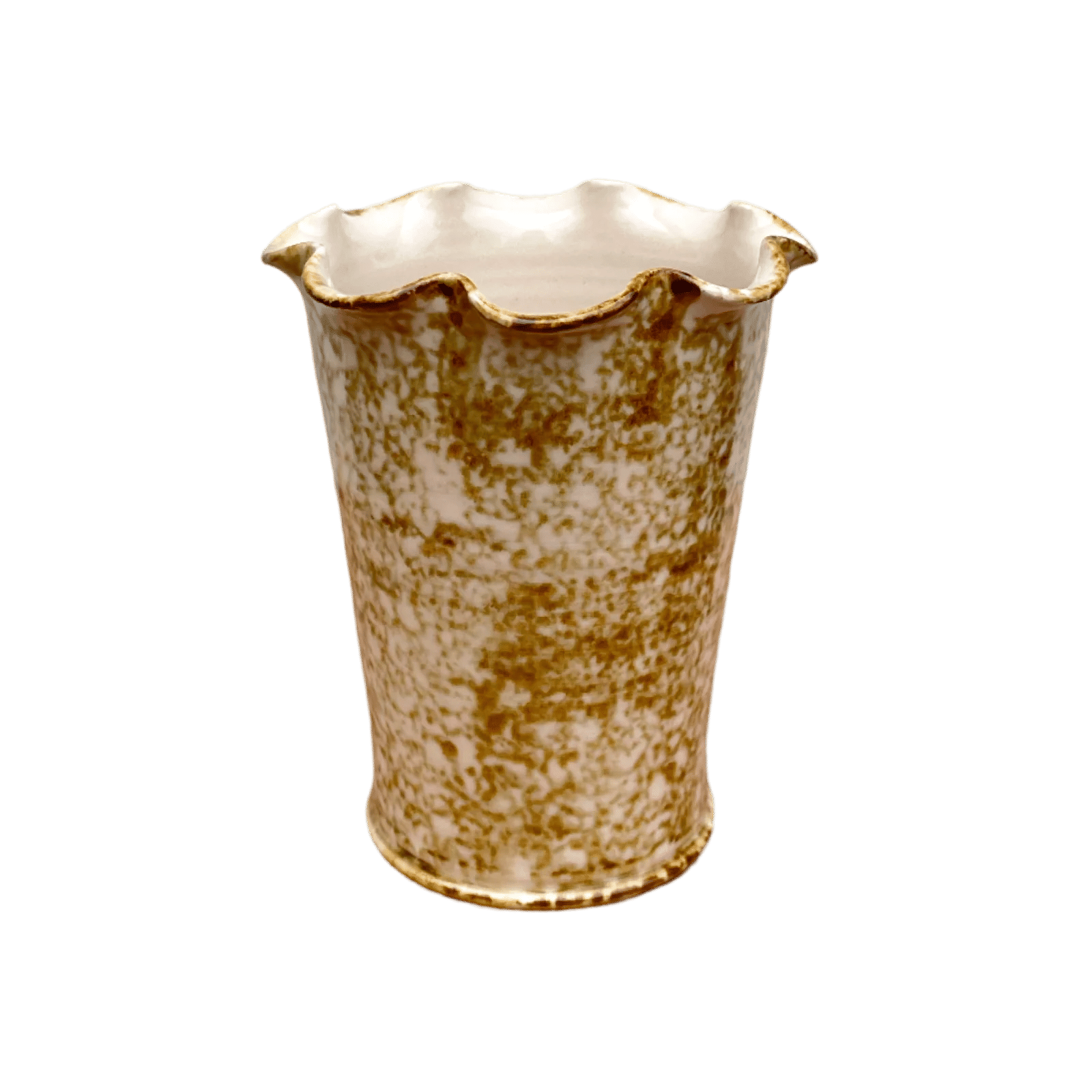 Iron Sponged Vase - Small
