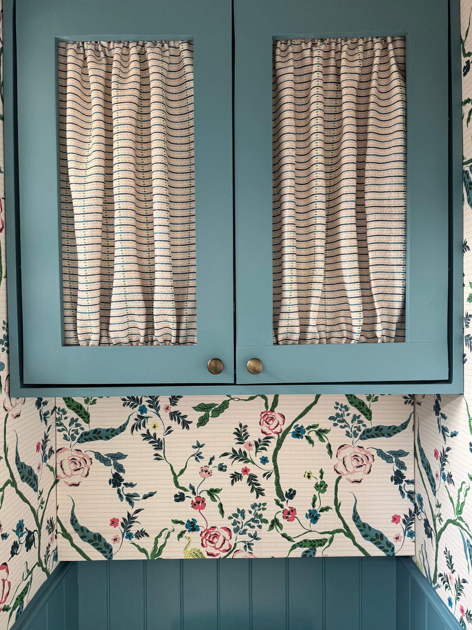 Eversley Stripe - Jade Rose (Fabric)