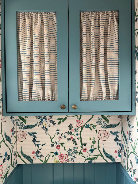 Eversley Stripe - Jade Rose (Fabric)
