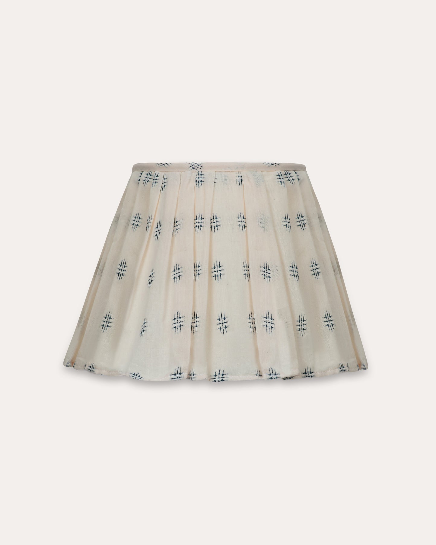 The Embroidered Loose Pleat in Delphinium