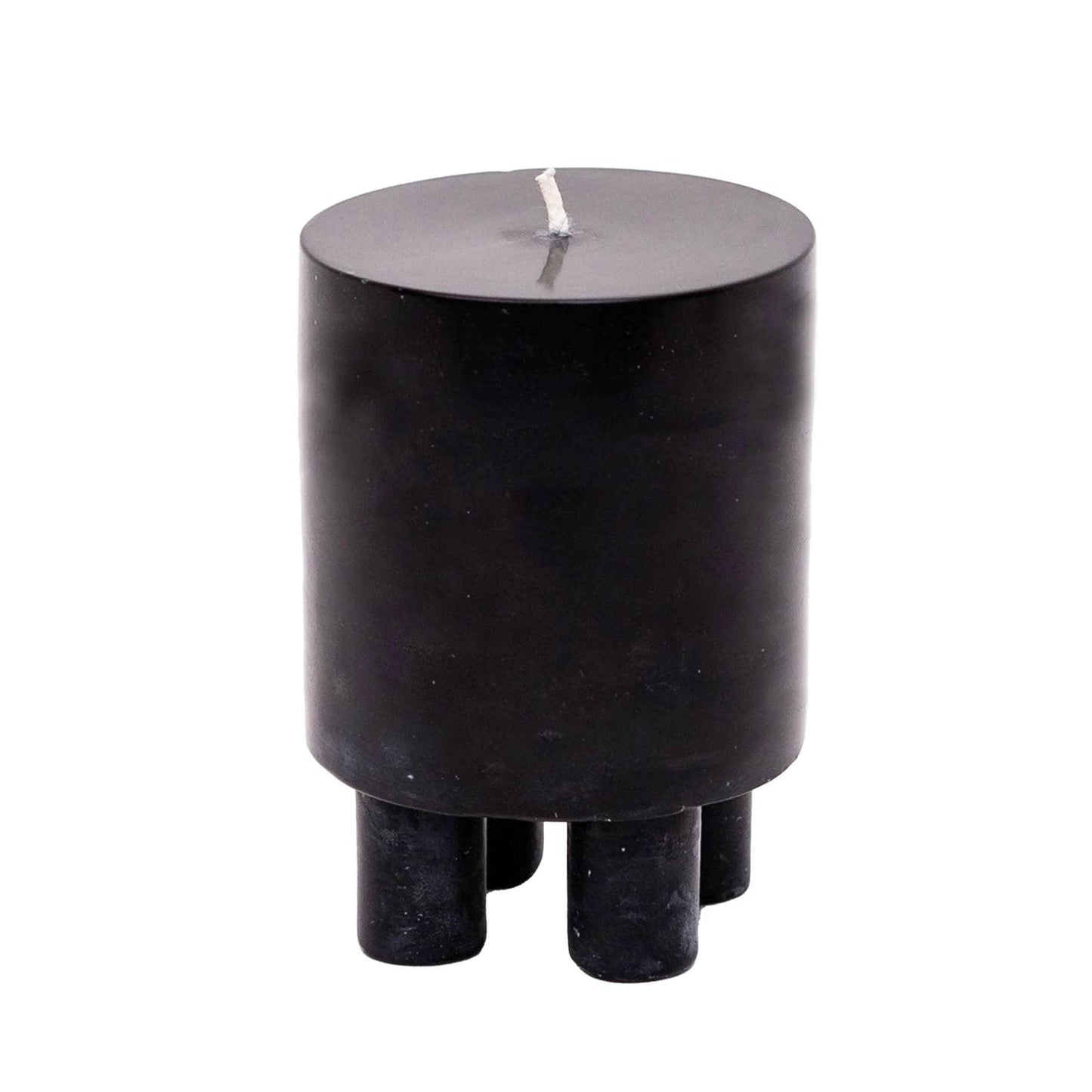Stack Candle Prop - Obsidian Black