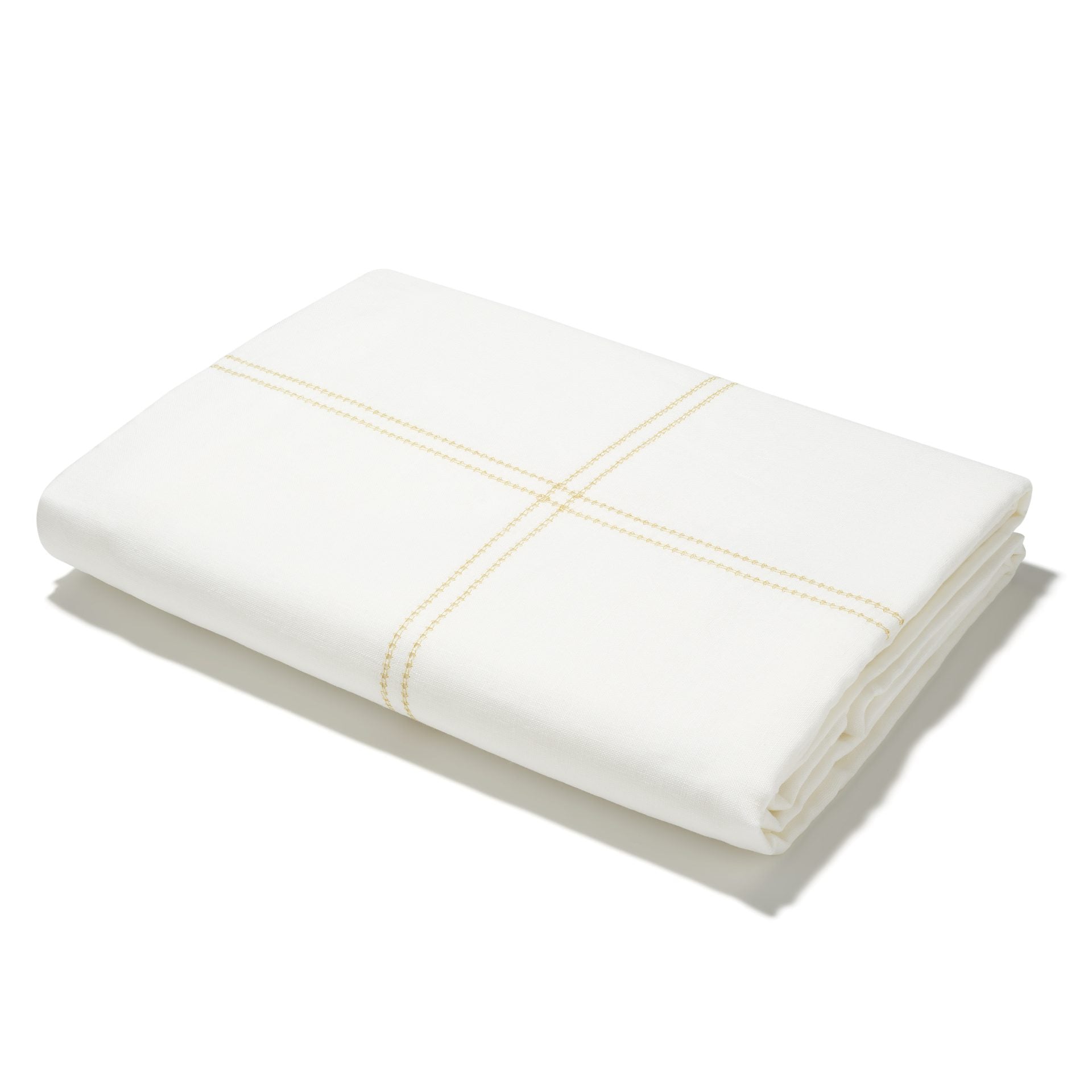 Bed Linen Set Hemstitch Ochre