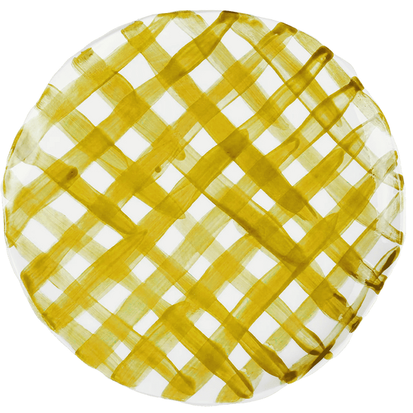 Vichy Yellow Plate
