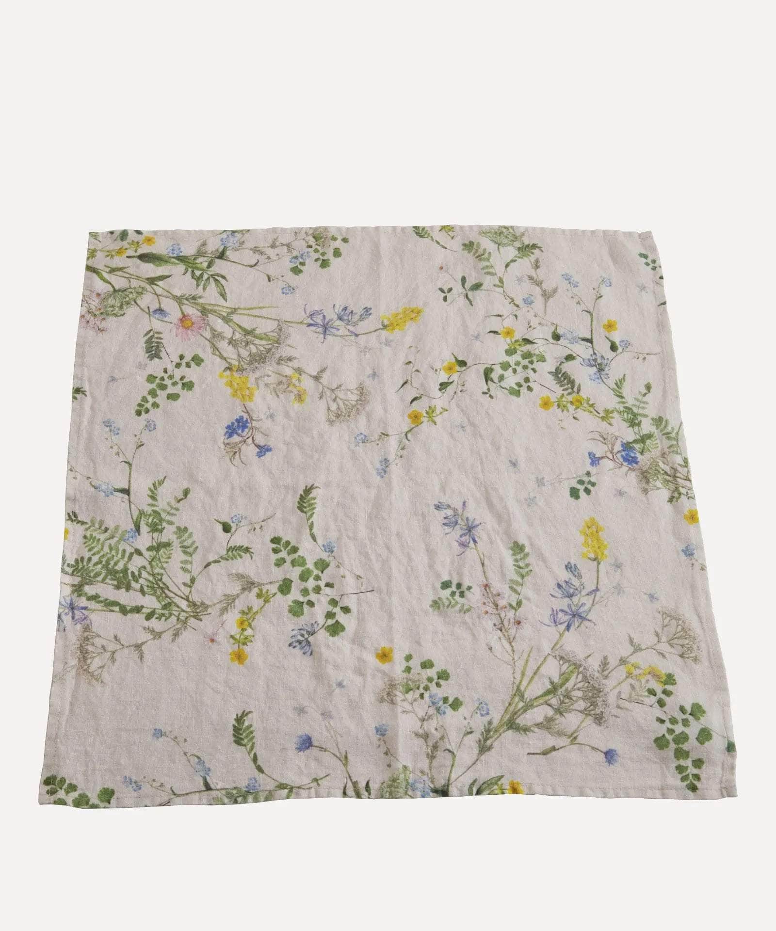 Spring Posy Linen Napkin