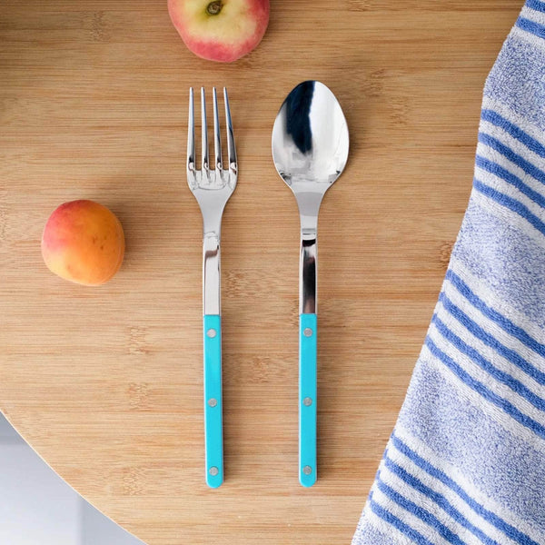 Bistrot Meat Serving Set, Turquoise