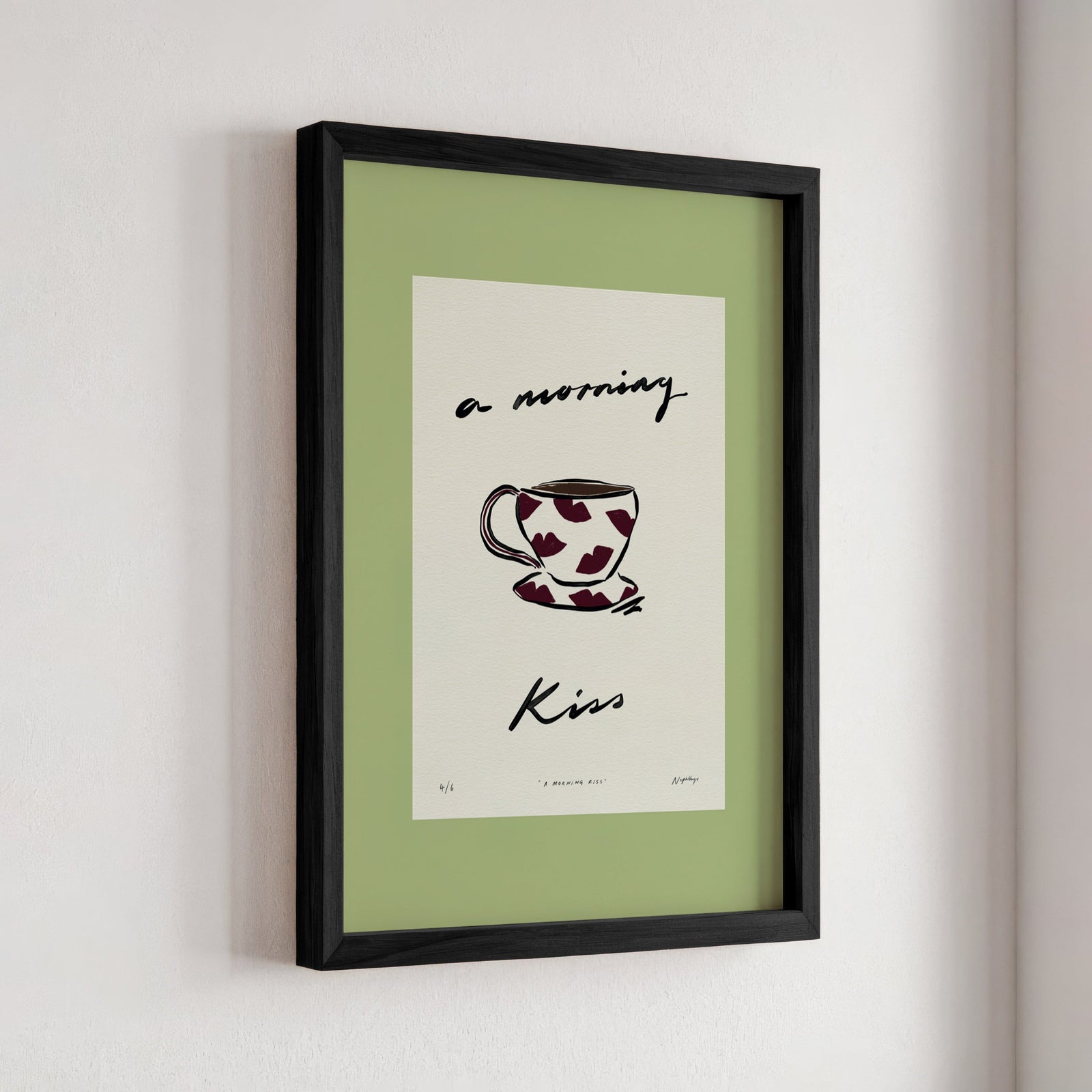 Morning Kiss Print