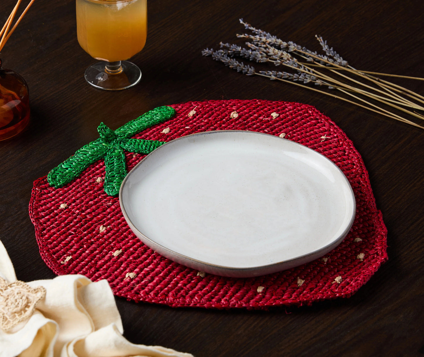 Strawberry Placemats (Set of 4)