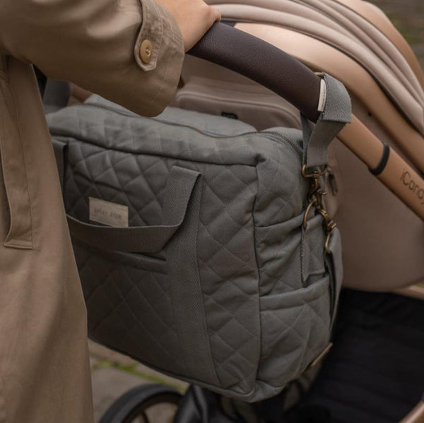 Baby Changing Bag - Flint (With Pram Clips)
