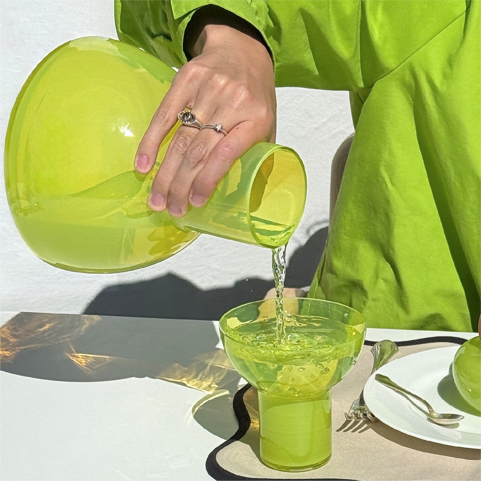 PLASH Carafe Green