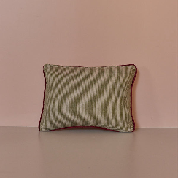 Blume Green Cushion – Rectangle