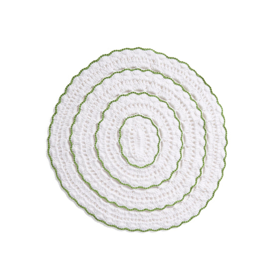 Seaside Crochet Placemat (Set of 4)