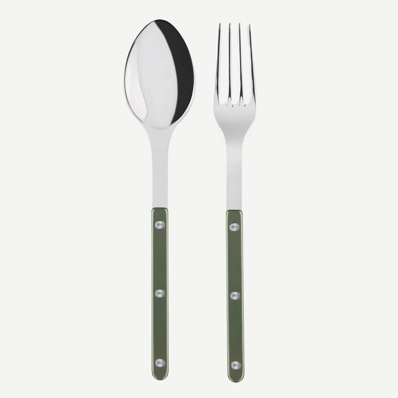 Bistrot Pearly Serving Set, Dark Green