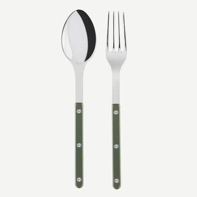 Bistrot Pearly Serving Set, Dark Green