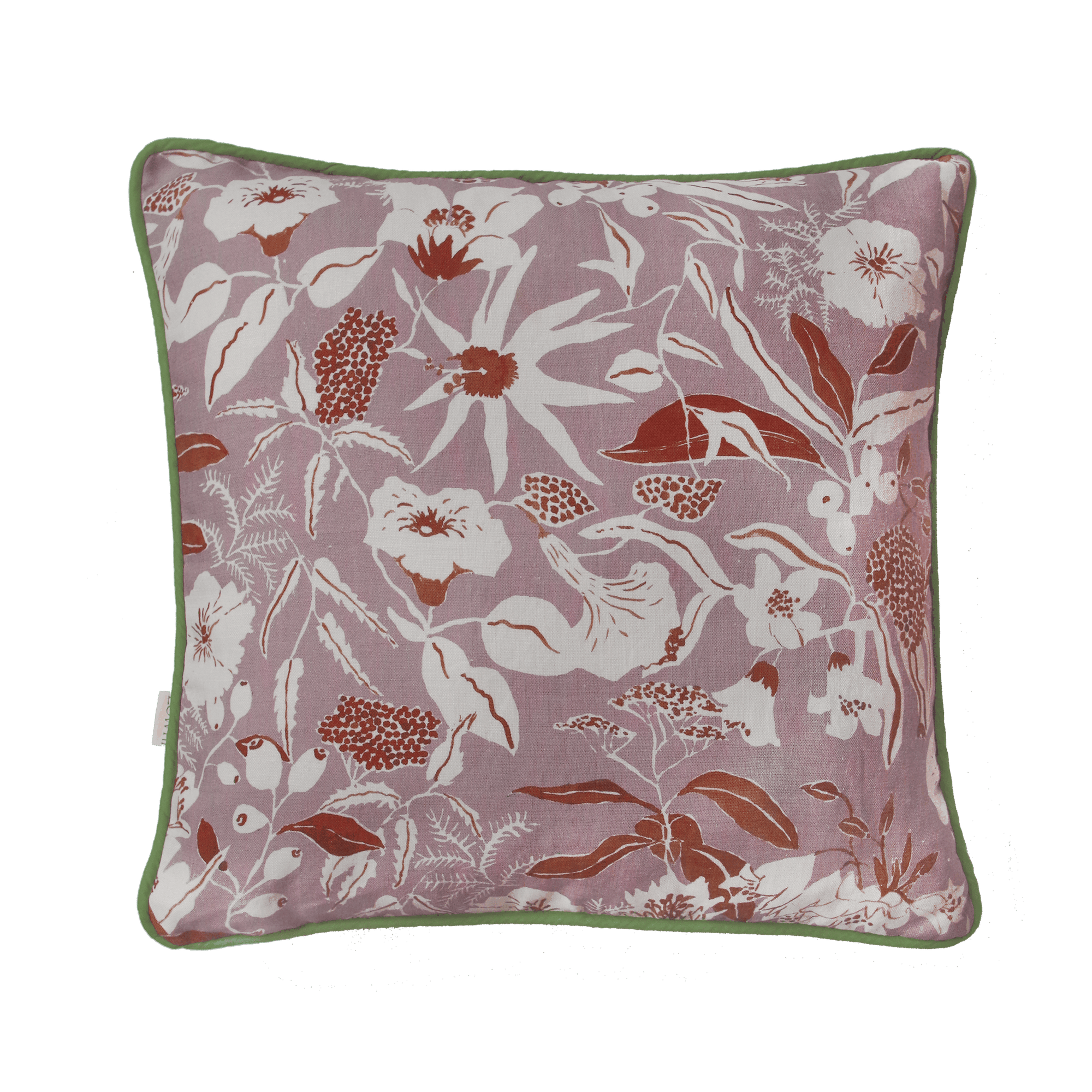 Printed Night Garden Cushion