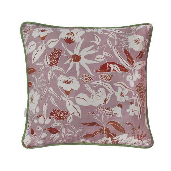 Printed Night Garden Cushion