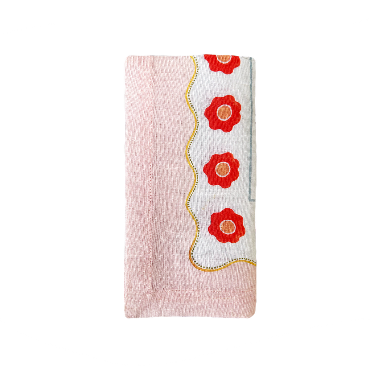 Floral Scallop Napkin