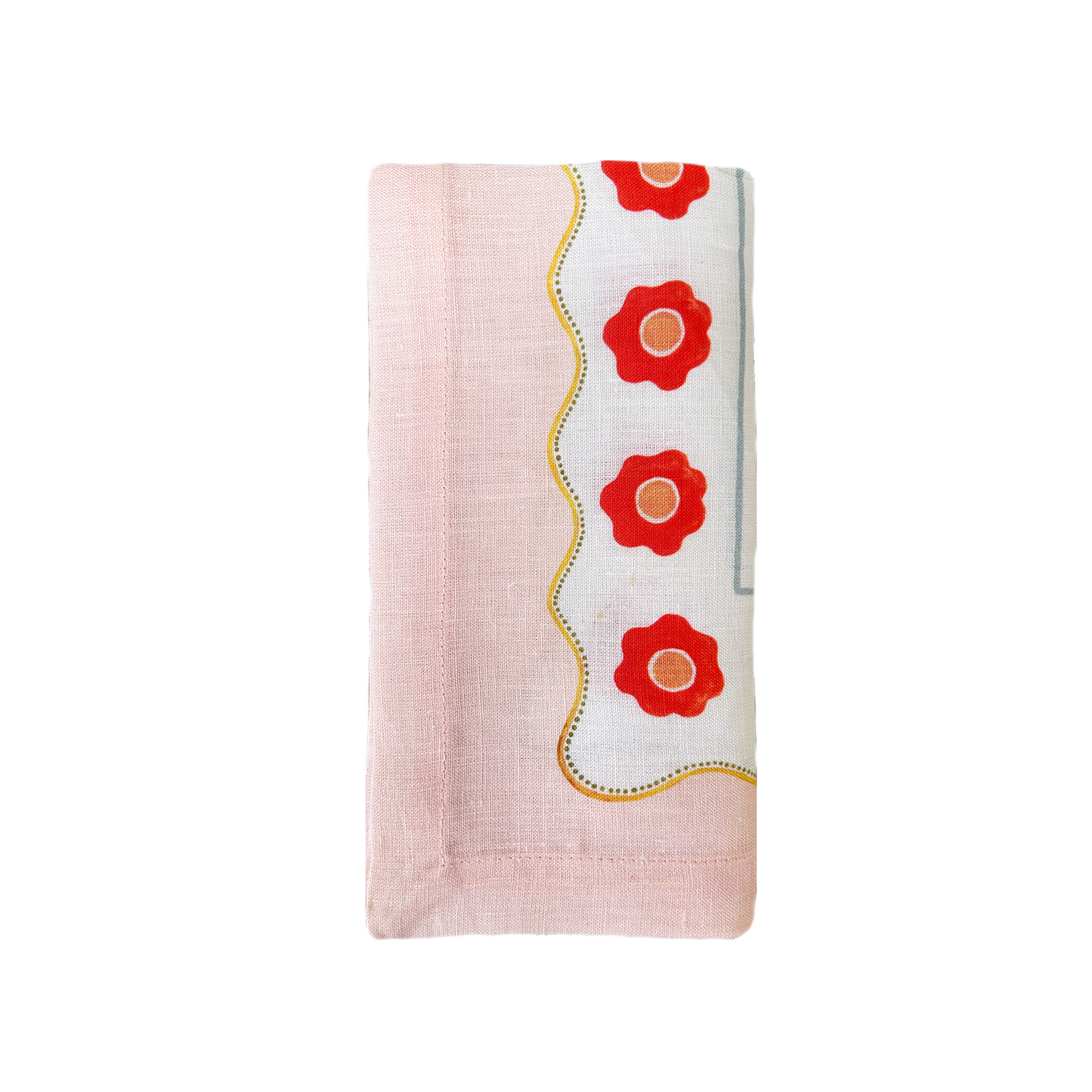 Floral Scallop Napkin
