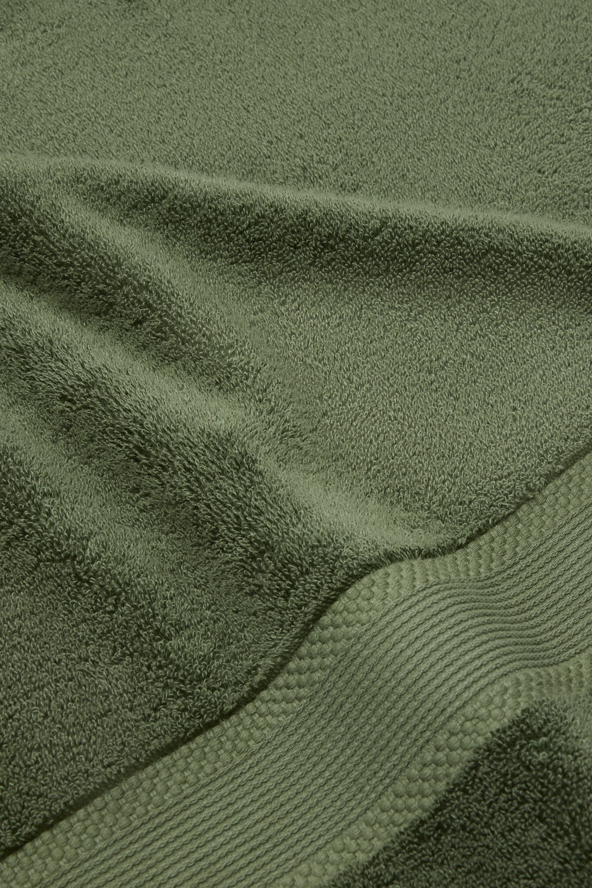 Organic Cotton Bath Towel - Forest Green