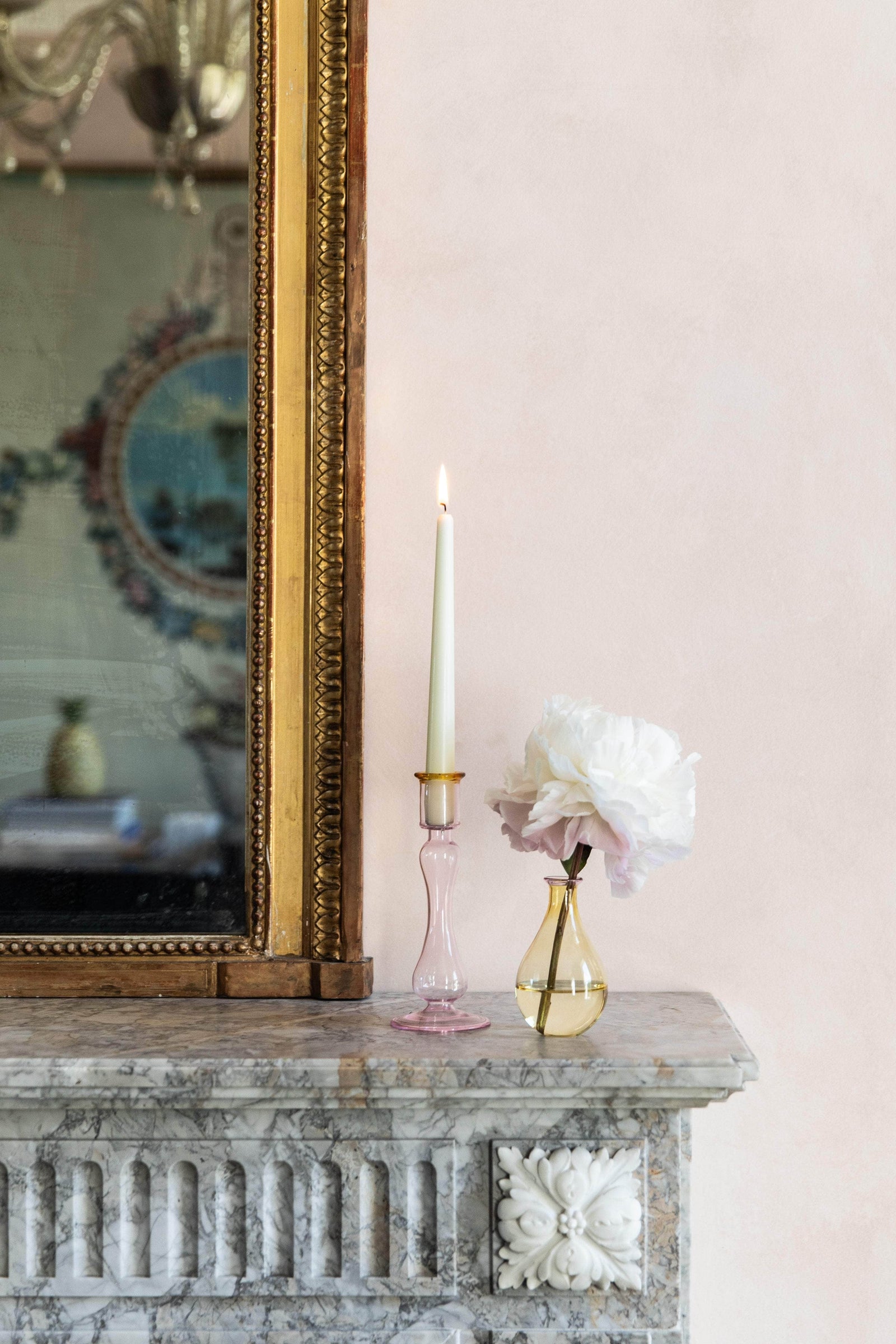 Serata Yellow Bud Vase