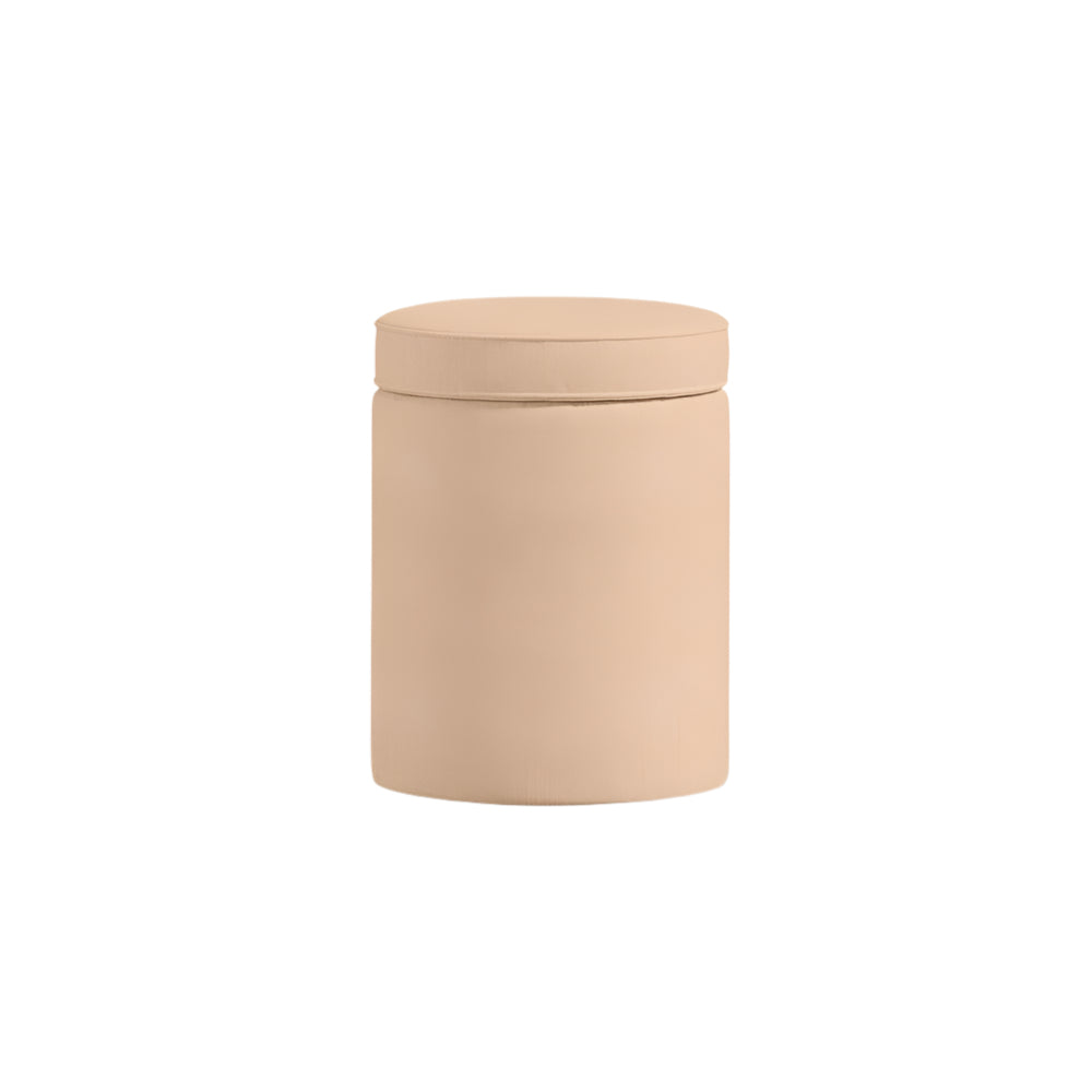 Aurora Footstool, Rose