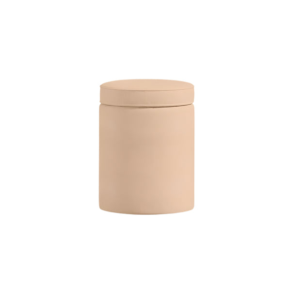 Aurora Footstool, Rose