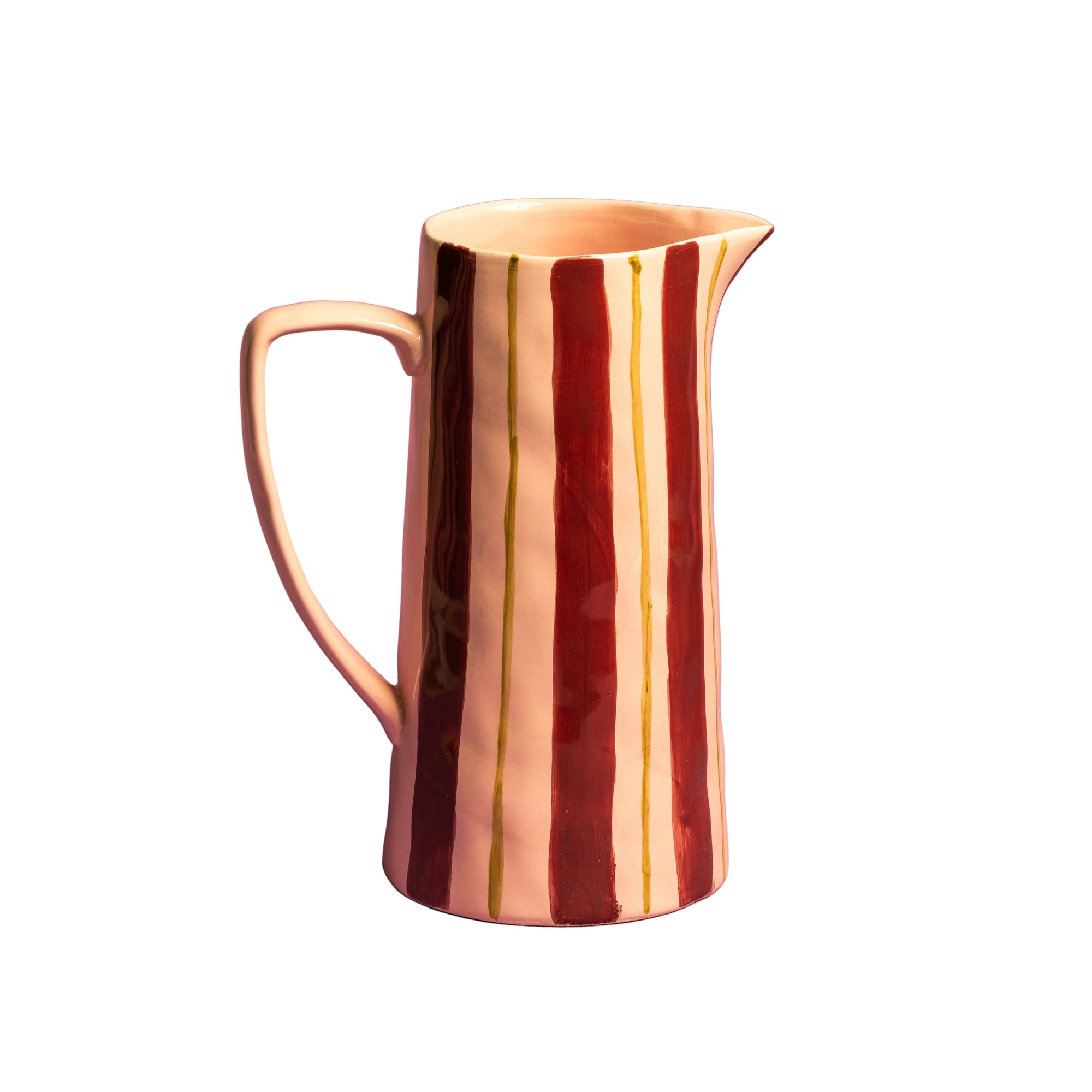 Pink/ Burgundy Jug