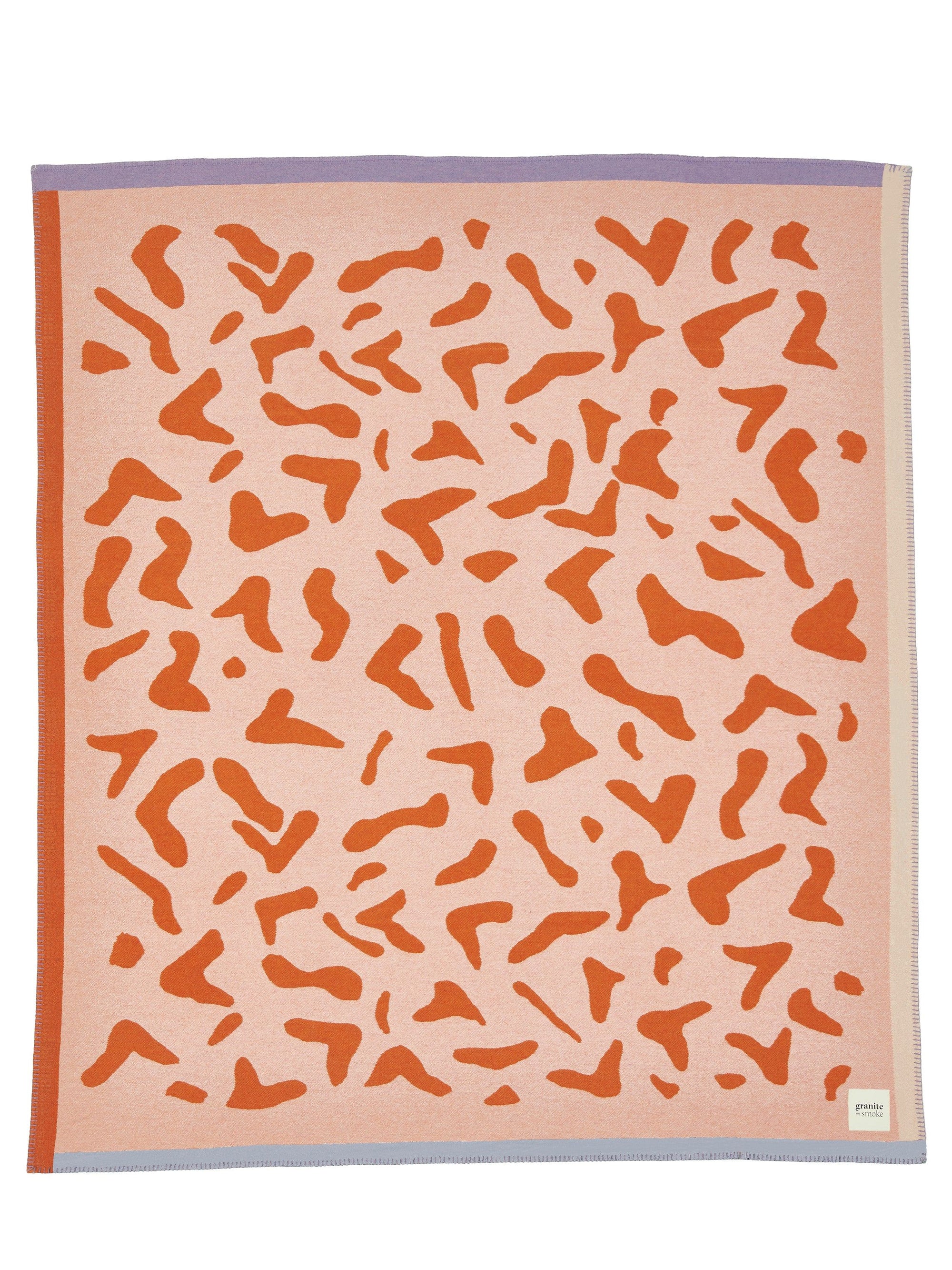 Scatter Blanket Orange + Pink