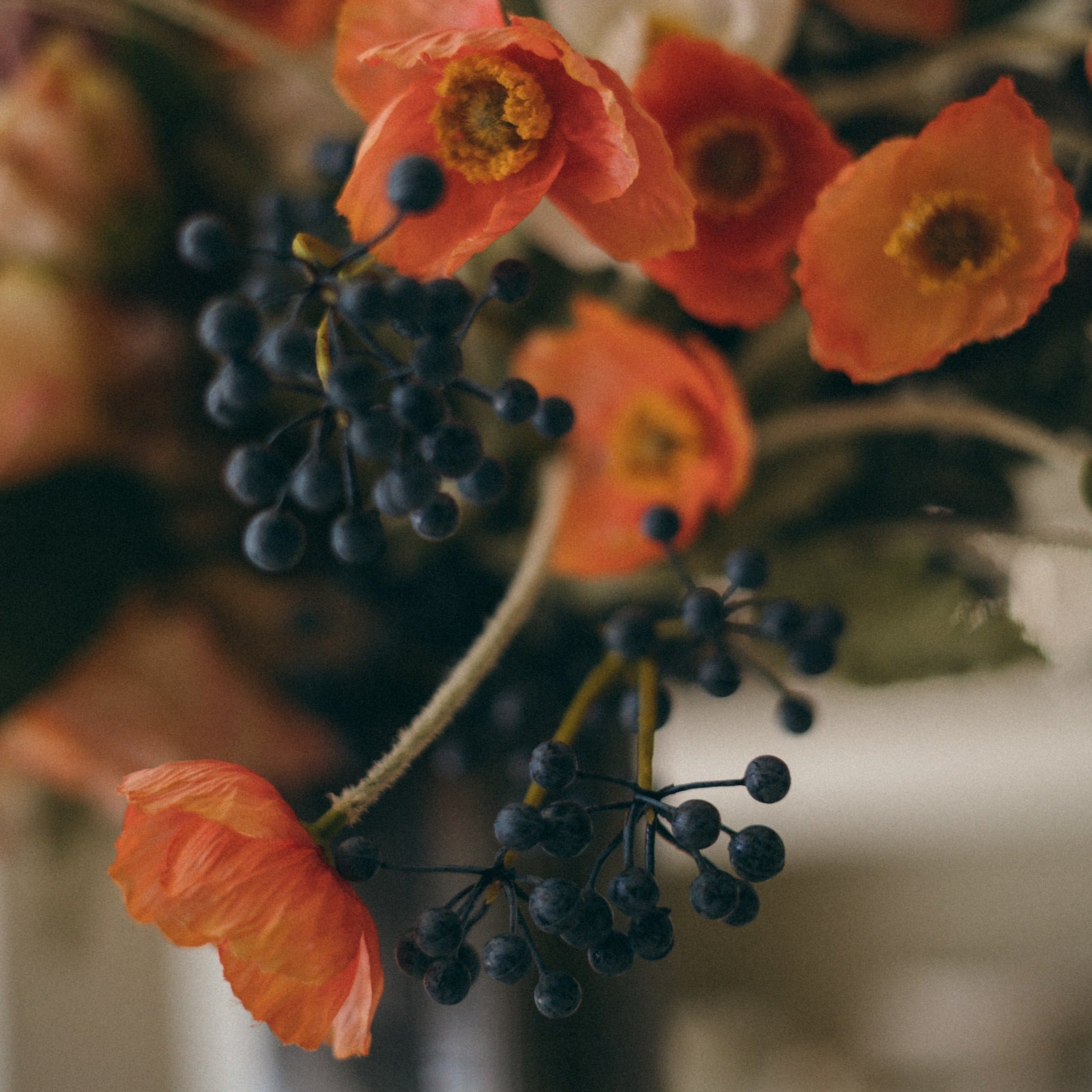 Abi - Faux Flower Arrangement - Pinks, Corals & Greens