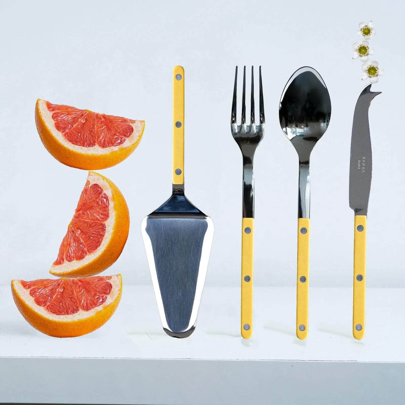 Bistrot Daily Serving Set, Yellow