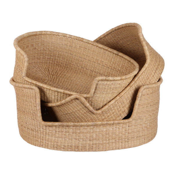 KARE: Natural Handwoven Dog Basket