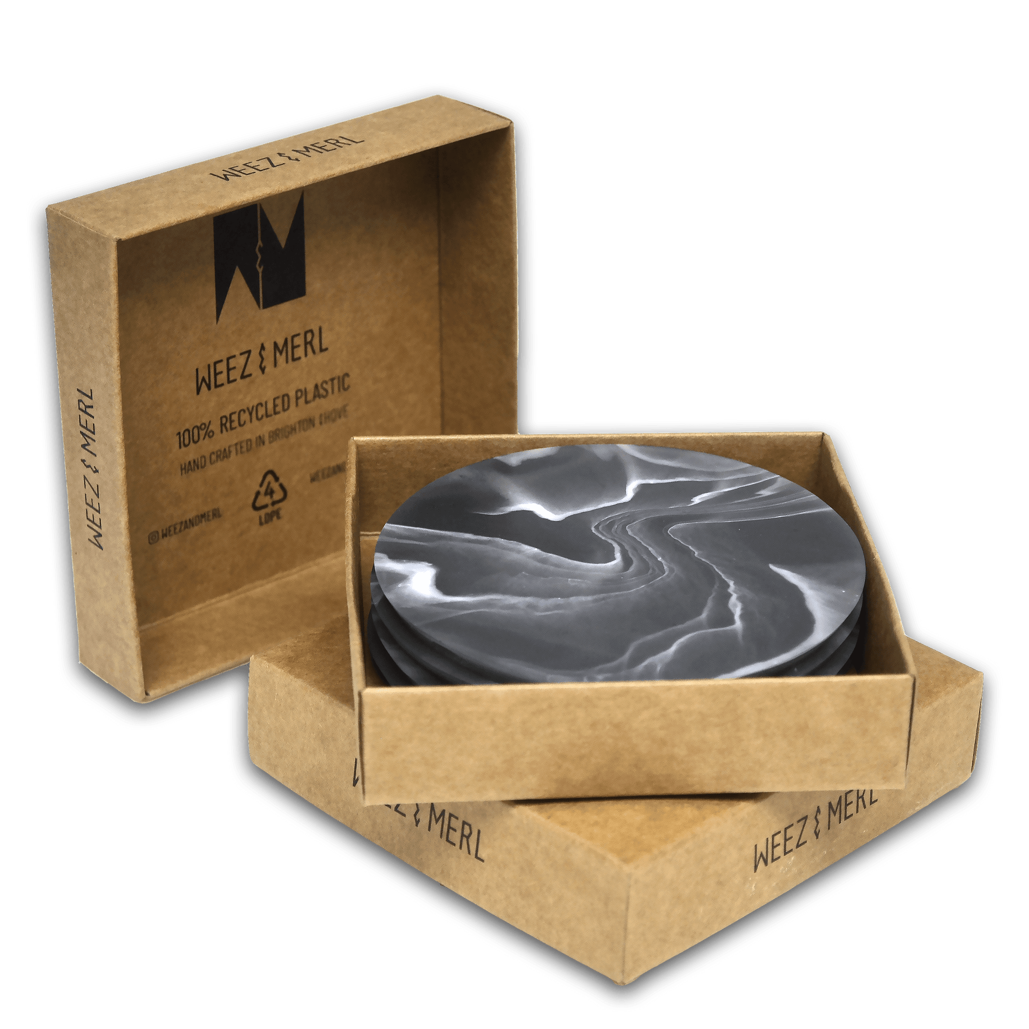 Gift-Box for Recycled Plastic Coasters