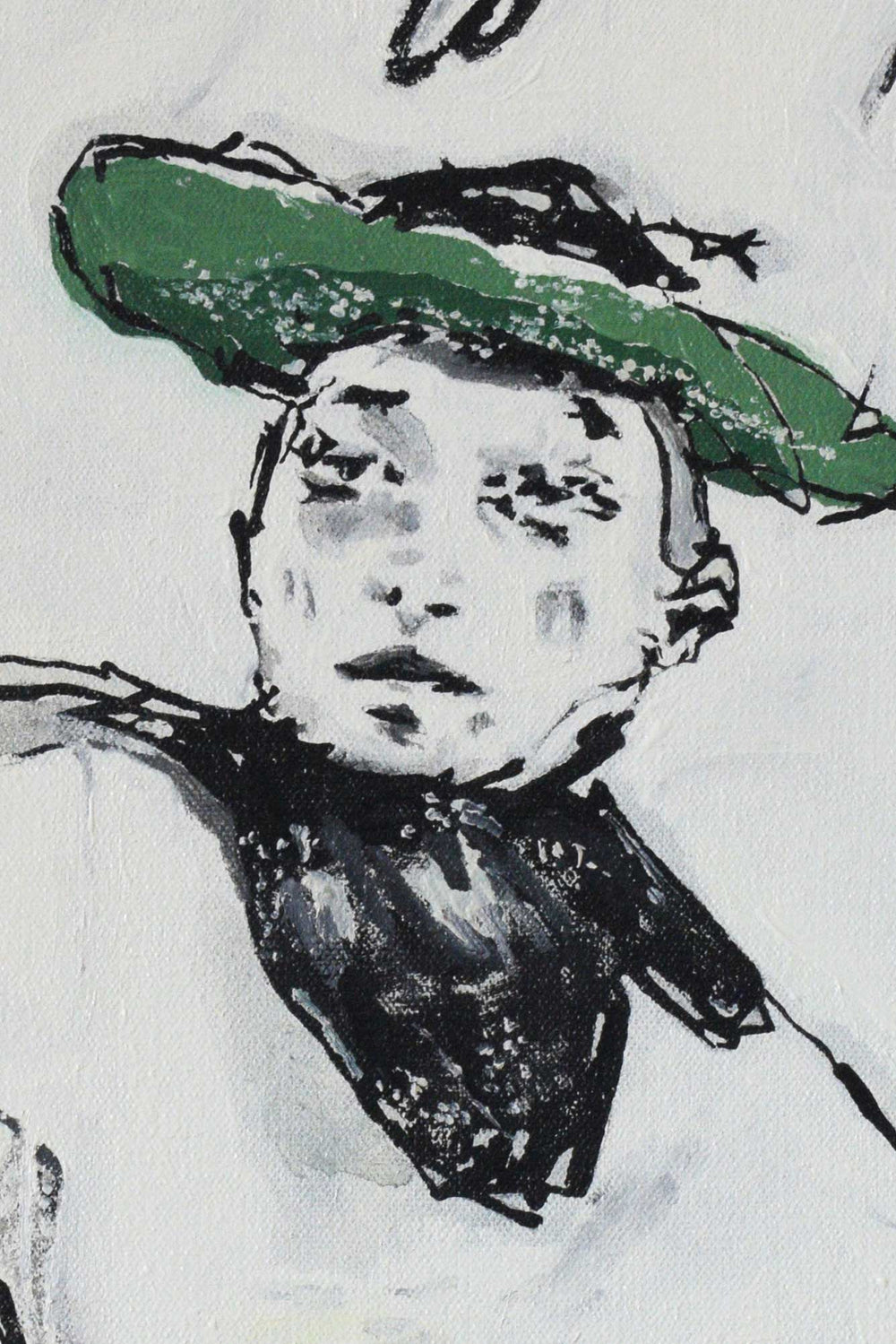 In All Weathers, in Rain and Snow Original Painting