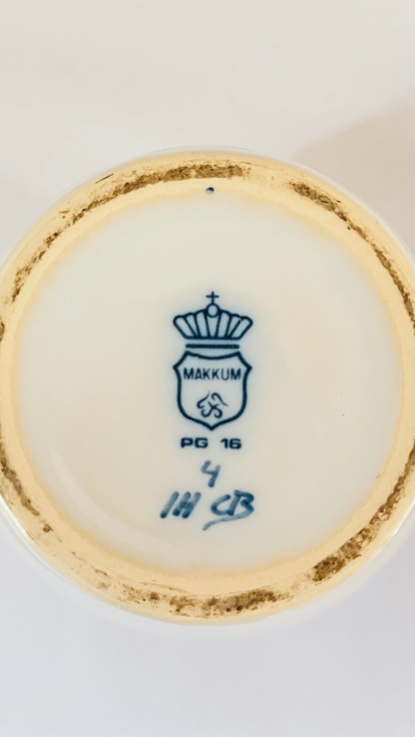 Antique Mini Makkum Lamp