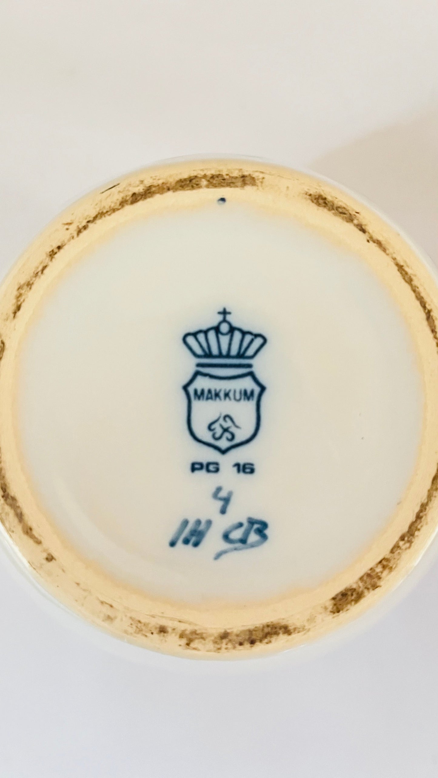 Antique Mini Makkum Lamp