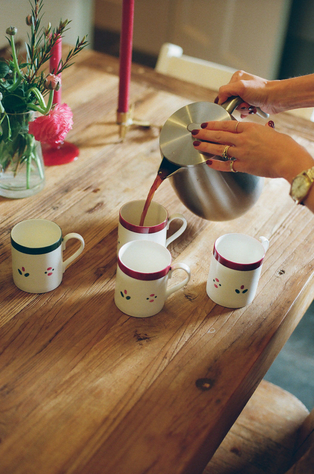 Minni Tea Mug Red