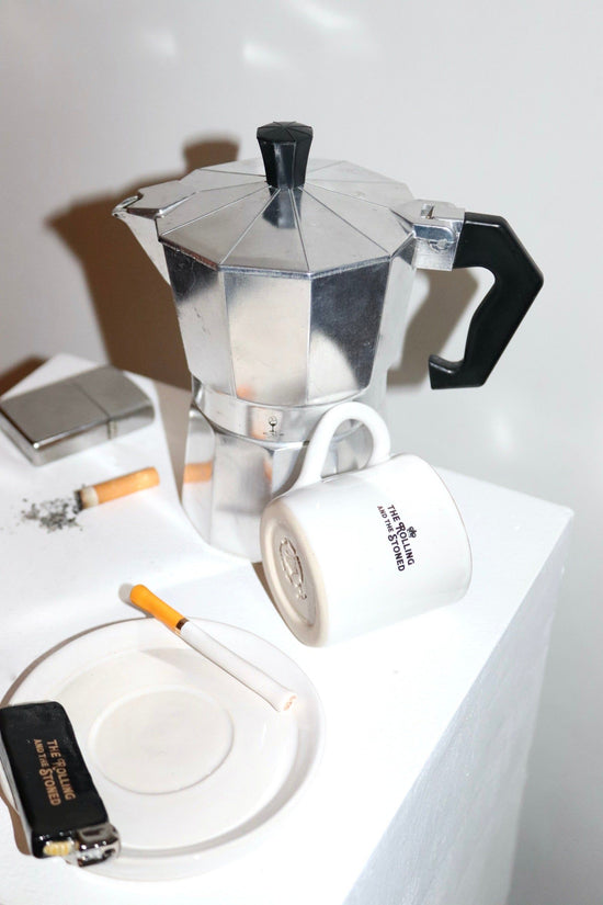 Branded Lighter Espresso Cup Saucer Set