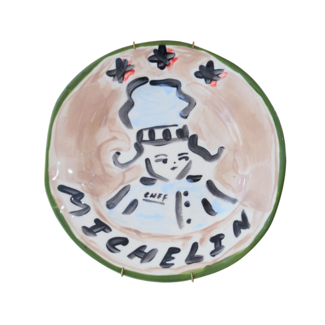 Michelin Star Decorative Plate