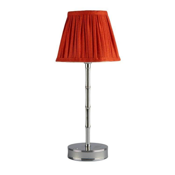 Orange Scallop Lampshade - 16cm