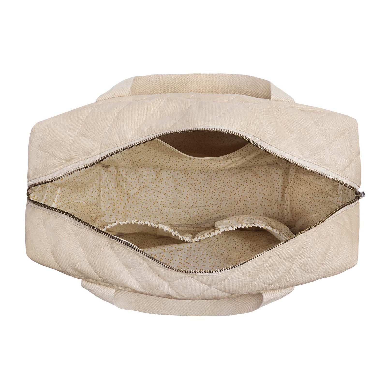 Baby Changing Bag - Natural (With Pram Clips)