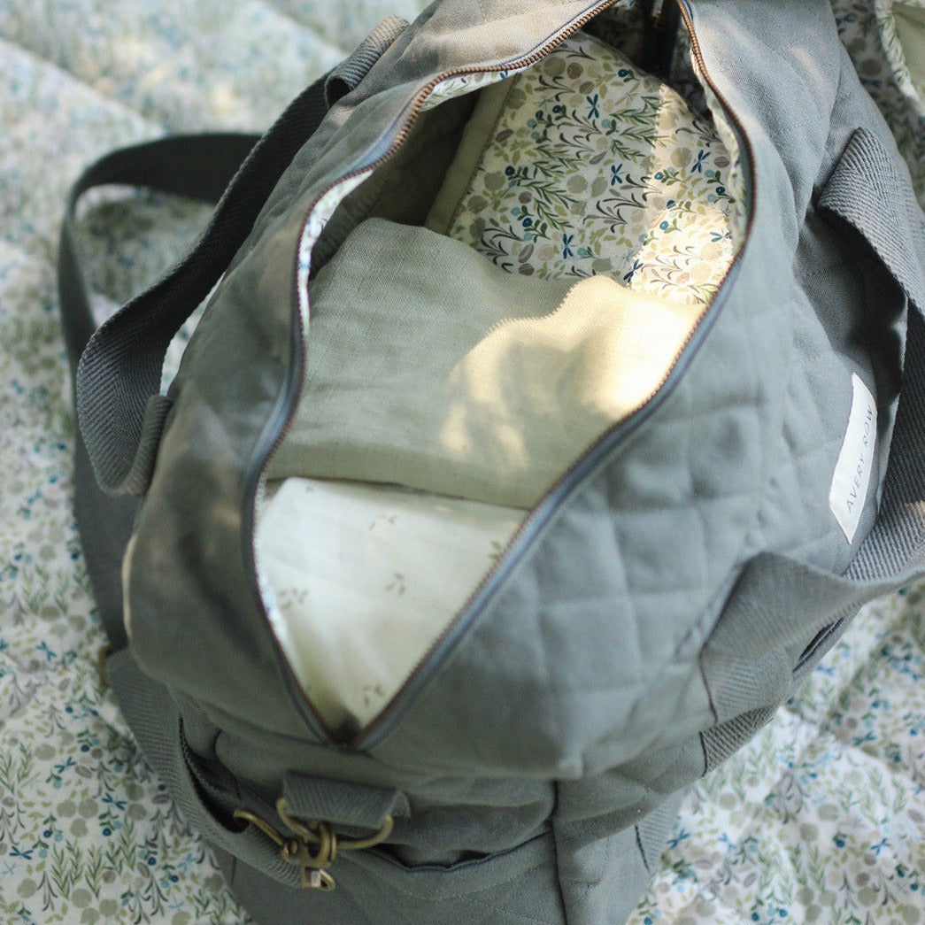 Baby Changing Bag - Flint (With Pram Clips)