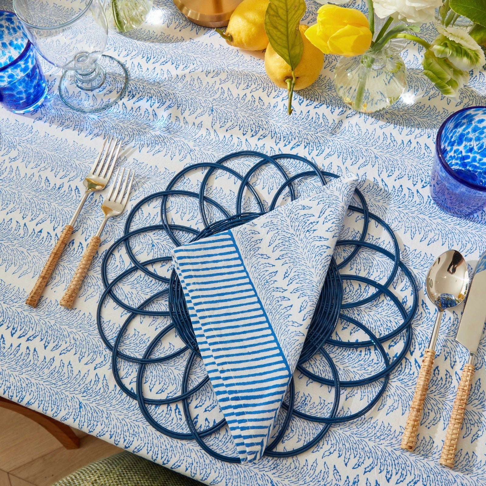 Blue Mystique Tablecloth Tablecloths