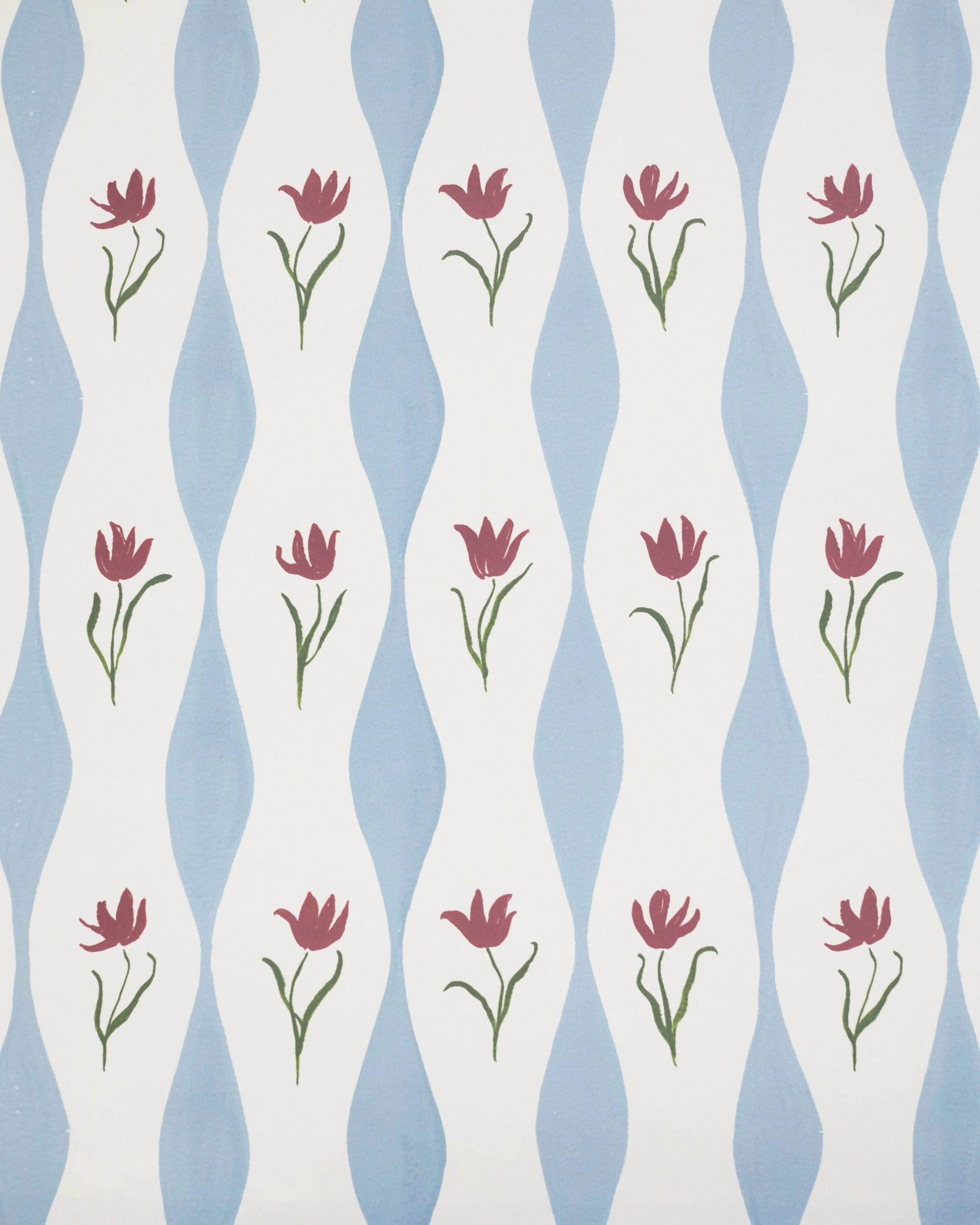 Tulip Wave Wallpaper, Sky
