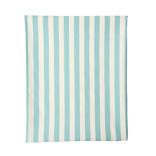 Blue And White Stripe Tablecloth