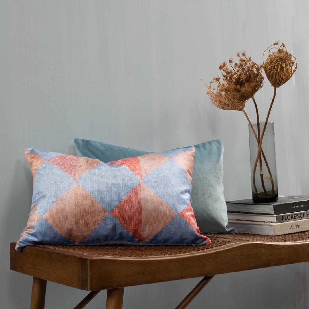 Cappa Cushion - In Green And In Pink