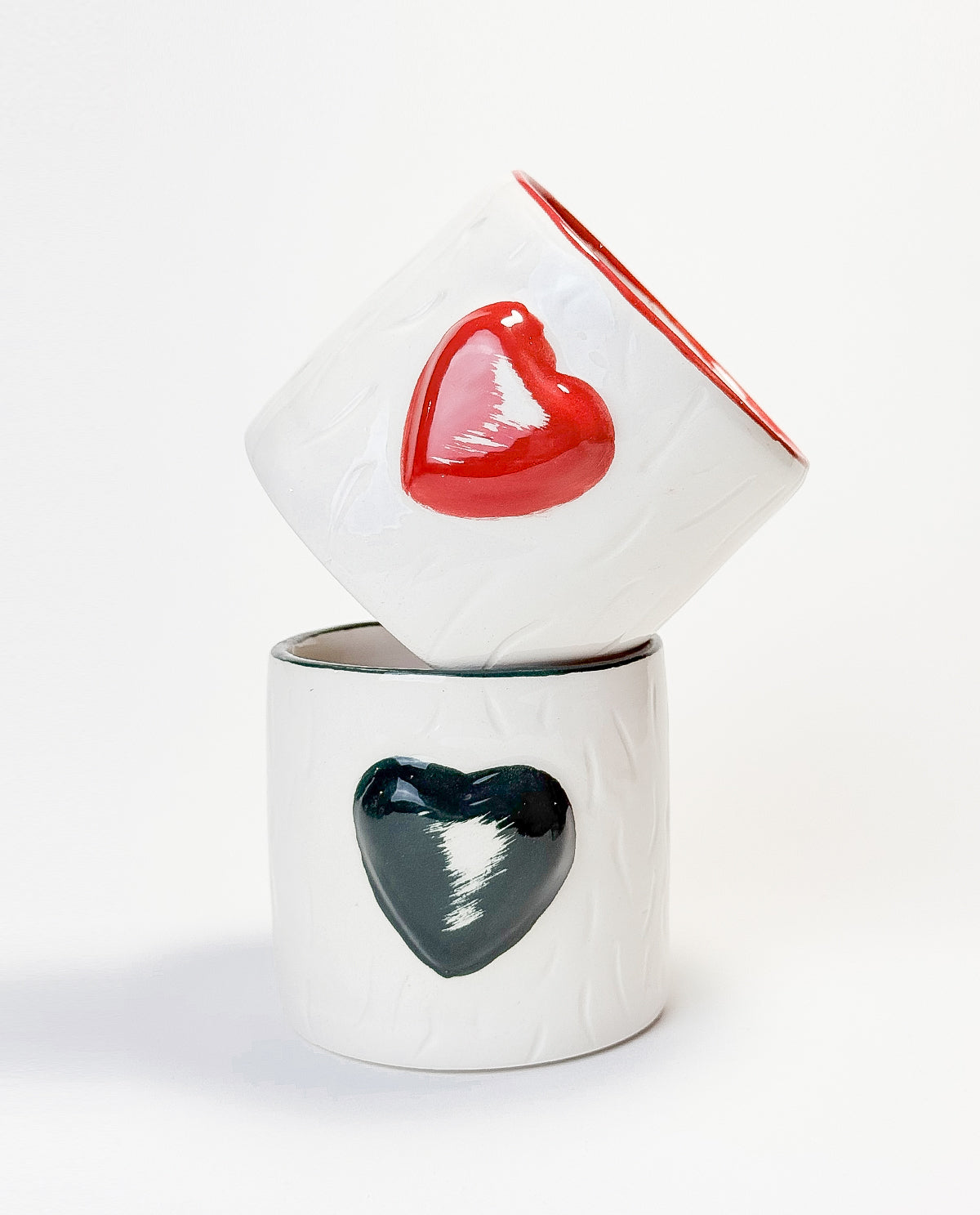 Handcrafted Heart Ceramic Mug