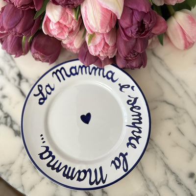 La Famiglia Plate 16cm La Mamma