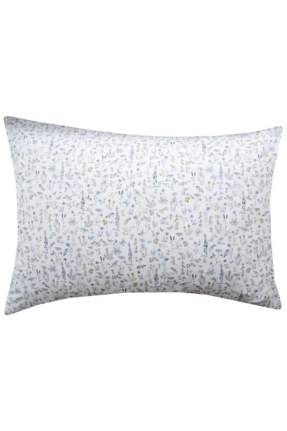 Bedding Made With Liberty Fabric Theo Blue