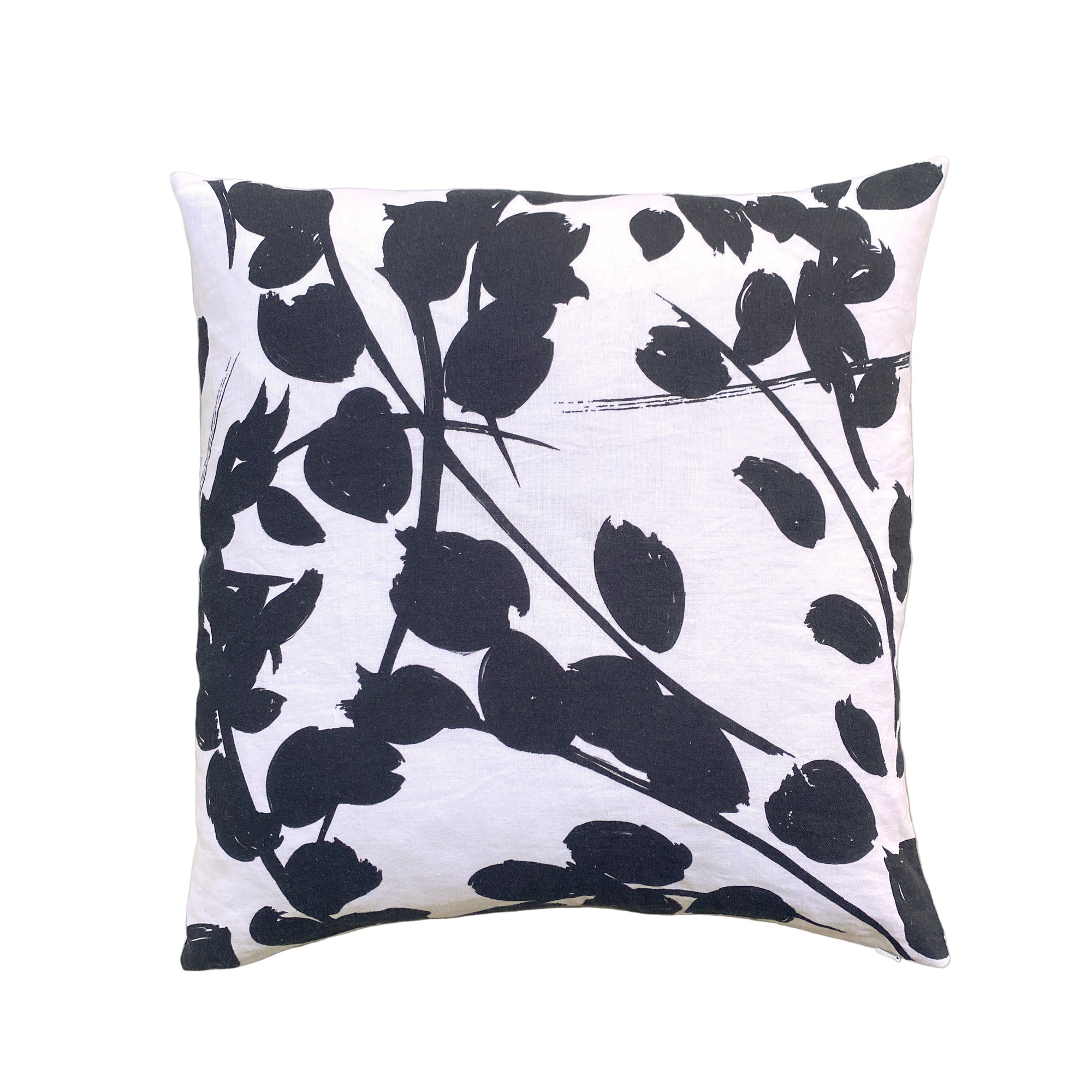Livia Hand Painted Linen Cushion